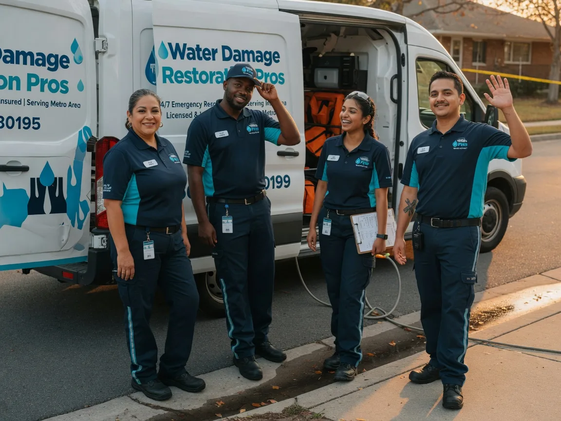Water Damage Restoration company in Potts Camp, MS